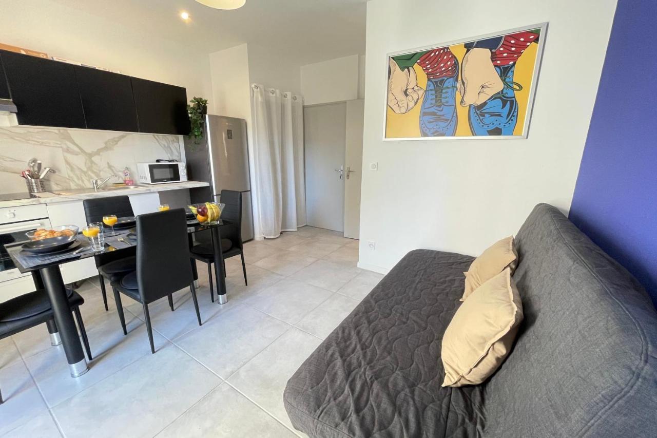Le Grand Bleu Terrasseclimwifinetflix Proche Gare-Centre Apartment Marseille Luaran gambar