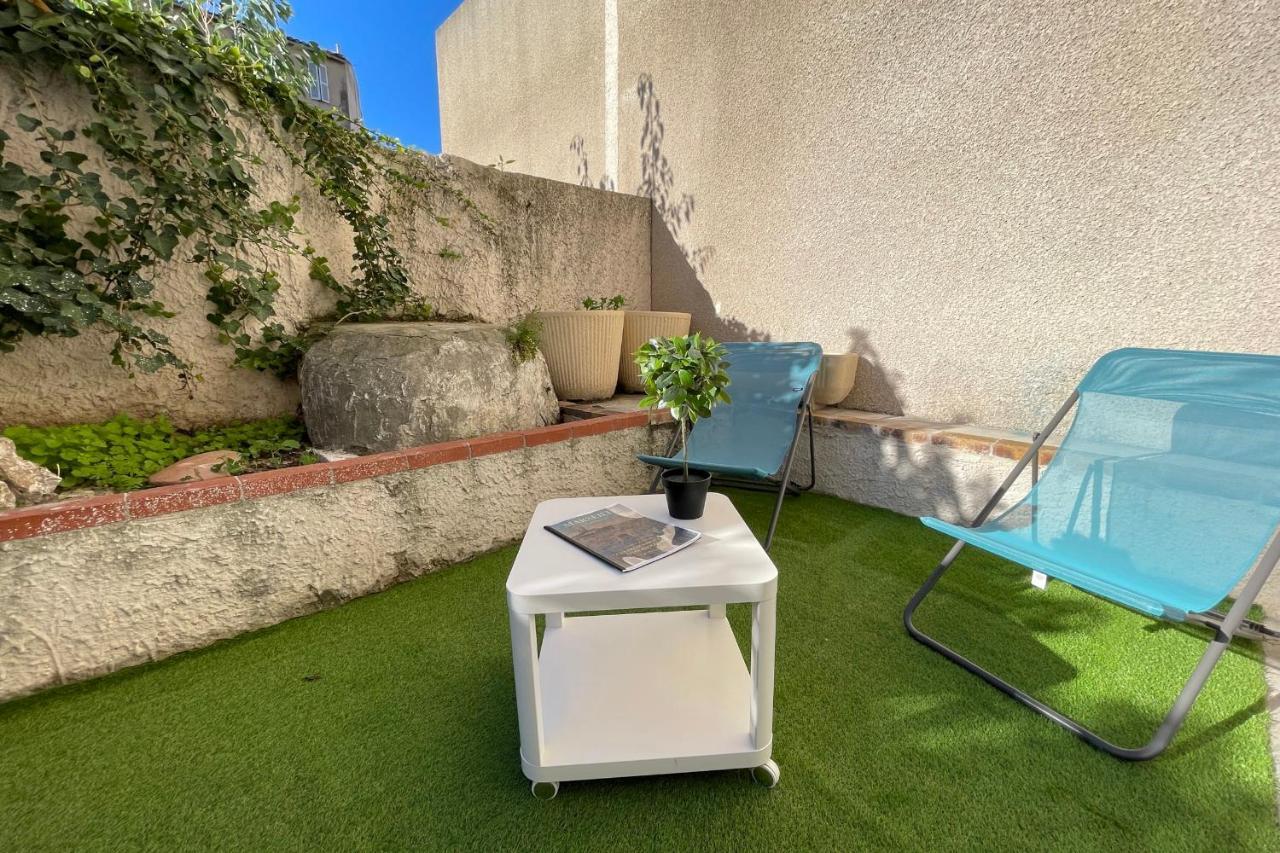 Le Grand Bleu Terrasseclimwifinetflix Proche Gare-Centre Apartment Marseille Luaran gambar